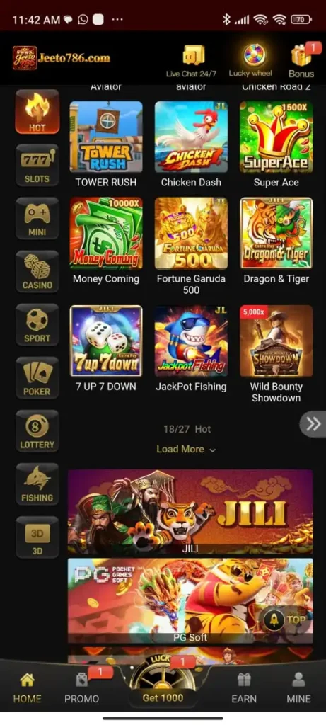 Jeeto786 game online game rewards